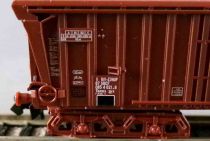 Minitrix 11484 N Scale Sncf Sliding Roof Wagon 4 Axles Taems 11 87 085 4 021-6 Brown Mint in Package