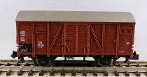 Minitrix 15173 N Scale Db Covered Wagon 2 Axles GR 20 150 824 Brown Mint in Package