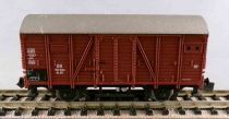 Minitrix 15173 N Scale Db Covered Wagon 2 Axles GR 20 150 824 Brown Mint in Package