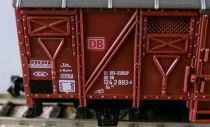 Minitrix 15295 Ech N Db Wagon Couvert 2 Essieux Gs216 Marron Neuf Boite