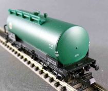 Minitrix 15420-16 Ech N Db Wagon Citerne à Bogies Vert DEA 580 986 Neuf Boite