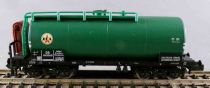 Minitrix 15420-19 Ech N Db Wagon Citerne à Bogies & Guérite Vert DEA 580 950 Neuf Boite