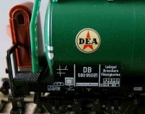 Minitrix 15420-19 N Scale Db Tank Wagon 4 Axles & Breakman\'s Cab Green DEA 580 950 MIB