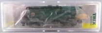 Minitrix 15420-19 N Scale Db Tank Wagon 4 Axles & Breakman\'s Cab Green DEA 580 957 MIB