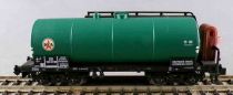 Minitrix 15420-19 N Scale Db Tank Wagon 4 Axles & Breakman\'s Cab Green DEA 580 957 MIB