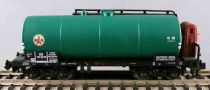 Minitrix 15420-20 Ech N Db Wagon Citerne à Bogies & Guérite Vert DEA 580 961 Neuf Boite