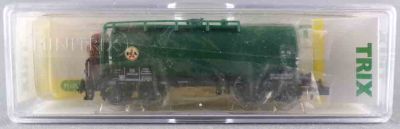 Minitrix 15420-20 Ech N Db Wagon Citerne  Bogies & Gurite Vert DEA 580 963 Neuf Boite