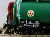 Minitrix 15420-20 N Scale Db Tank Wagon 4 Axles & Breakman\'s Cab Green DEA 580 963 MIB