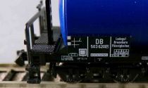 Minitrix 15504-09 Ech N Db Wagon Citerne à Bogies Bleu Aral Neuf Boite