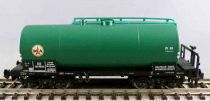 Minitrix 15504-18 Ech N Db Wagon Citerne à Bogies Vert DEA Neuf Boite