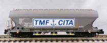 Minitrix 15667-06 N Scale Sncf Grain Hopper Wagon with Bogies TMF CITA Mint in Box