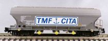 Minitrix 15667-06 N Scale Sncf Grain Hopper Wagon with Bogies TMF CITA Mint in Box