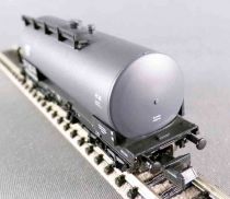 Minitrix N Scale Db Tank Wagon 4 Axles Grey VTG 595 022 Mint in Package