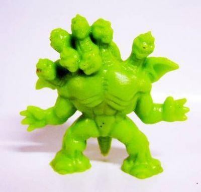 Monster in My Pocket - Matchbox - Series 1 - #01 Great Beast (green)