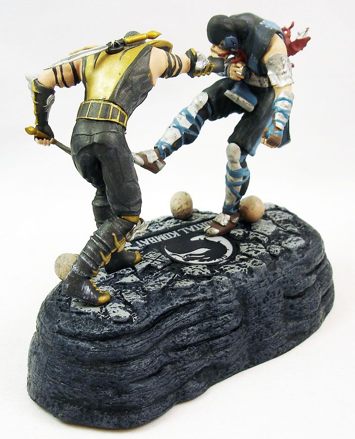 Mortal Kombat - Scorpion vs. Sub-Zero : Fatality! - pvc figures +