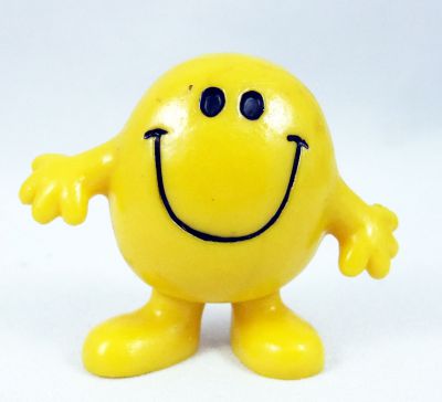 Mr. Men & Little Miss - Bully - Mister Happy pvc figure