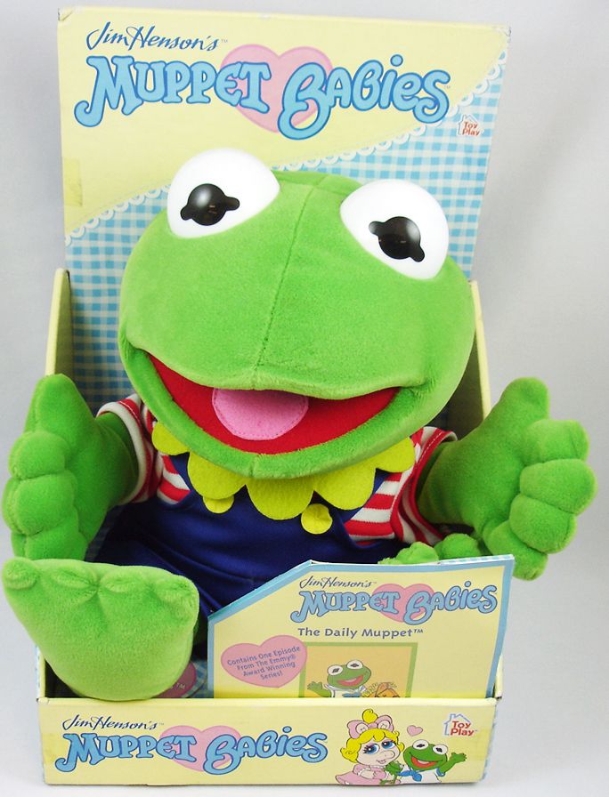 Muppet Babies - Toy Play 14 Plush - Baby Kermit