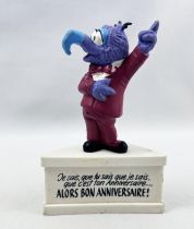 Muppet Show - Schleich - Gonzo Happy Birthday (white base)