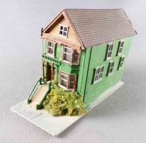 N Scale American Wood House Built