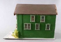 N Scale American Wood House Built