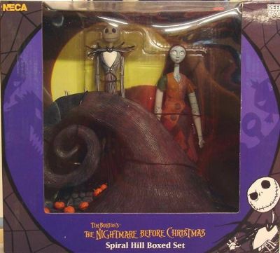 Nightmare before Christmas - NECA - Spiral Hill Jack & Sally (Boxed set)