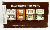 Nintendo Game & Watch - Multi Screen - Donkey Kong II (Loose w/Box - French Version)