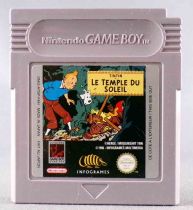 Nintendo Game Boy - Cartouche Tintin Le Temple du Soleil DMG-ATSP-FAH