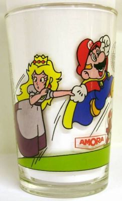 Nintendo Universe - Super Mario World - Amora Mustard glass 1993 - #8 ...