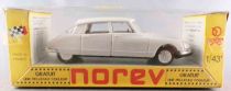 Norev # 158 Series D Citroen Ds 21 White Light Grey 1:43 Mint in Box