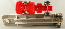 Norev Micro Miniature 522 Ho 1/86 Camion Unic ZU 120 Rouge Remorque France Lait