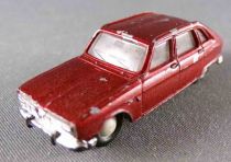 Norev Micro Miniature Metal Ho 1:86 Renault 16 Metallised Red