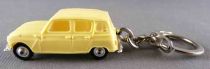 Norev Micro Miniature N°511 Ho 1/86 Renault 4L R4 Jaune Pale Porte Clef