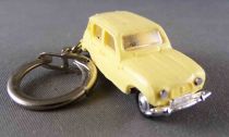 Norev Micro Miniature N°511 Ho 1/86 Renault 4L R4 Jaune Pale Porte Clef