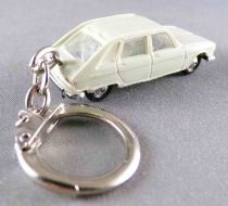 Norev Micro Miniature N°531 Ho 1:86 Renault 16 R16 Light Green/Grey Key Chain