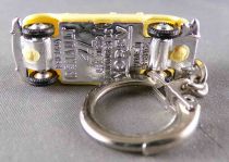 Norev Micro Miniature N°531 Ho 1:86 Renault 4L R4 Light Yellow Key Chain