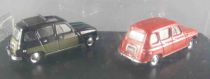 Norev Universal Hobbies for Atlas Ho 1/87 1962 Renault 4 + 1963 Renault 4 Parisienne Mint in box