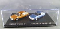 Norev Universal Hobbies for Atlas Ho 1/87 1975 Citroën CX 2000 + 1977 Citroën CX 2400 Gti Mint in box