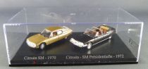 Norev Universal Hobbies pour Atlas 1/87 Ho Citroën SM - 1970 + SM Présidentielle - 1972 Neuf Boite