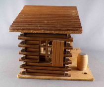 Oehme & Söhne Wild-West Wooden Building Bar Saloon for Starlux Timpo Clairet Elastolin Quiralu figures