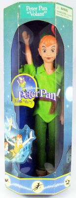 Peter Pan - Doll - Flying Peter Pan (Mint in box) - Mattel 1997 ref.19296