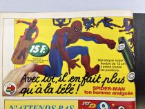 Pif Gadget #550 - With vintage Toy Advertisement (Atlantic, Spider-man, Polistil, Action Joe, etc)