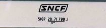 Piko Ho Sncf Set of 3 Coorail Coaches 1st Cl B9c9X + 2nd Cl B10 + Van Dd2