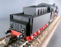 Piko ME 1801 Ho Dr Locomotive Vapeur 150 50 001 Eclairage Livrée Noir Proche Neuf Boite