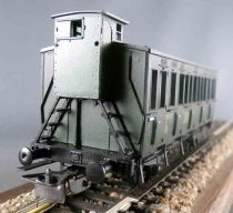 Piko ME 321 01 Ho Dr Coach with Brakesman\'s Cab 50-213 Green Near Mint in Box