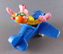 Pink Panther - Bully 1983 - Pilot Pink with his Blue Plane