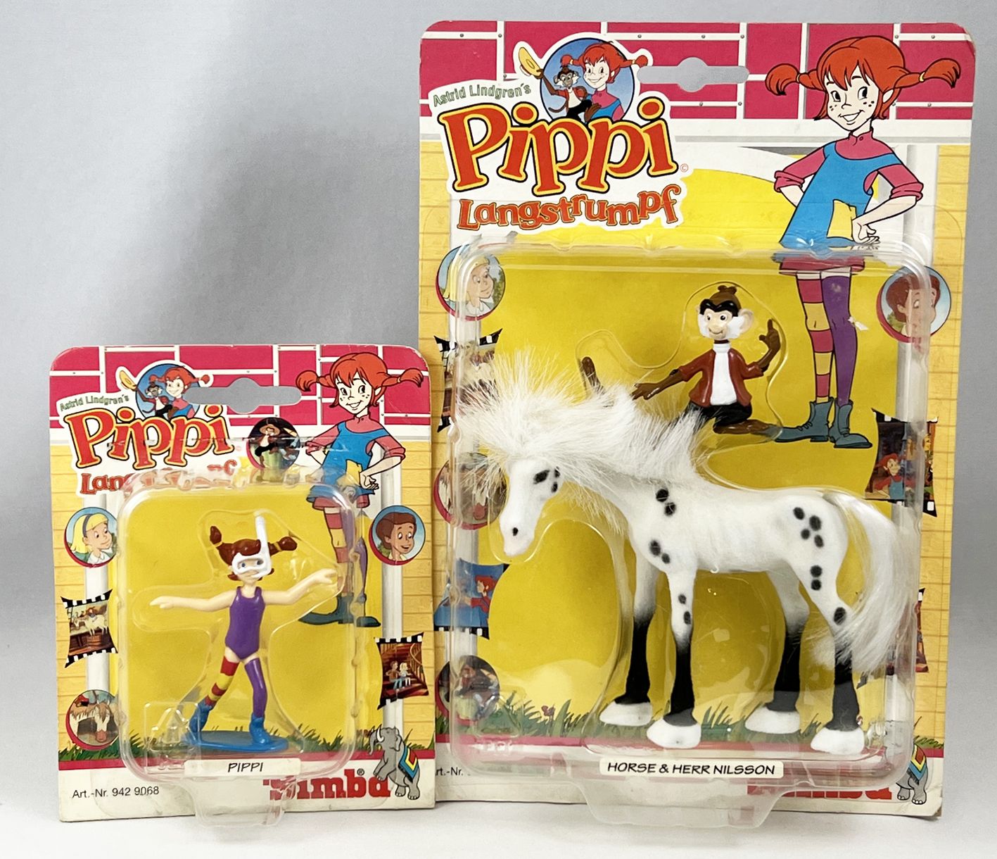 Versnellen moe Koppeling Pipi Langstrumpf - Simba Toys PVC figure - Pipi (in beach outfit), Herr  Nilsson and Horse