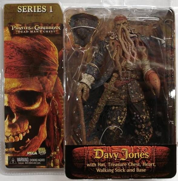 Action Figures And Statues Action Figures Pirates Of The Caribbean 2 Davy Jones 12 Inch Talking