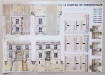 Planche de Découpage - Limpidol - Le Chateau de Chenonceaux 3 Planches