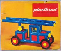 Plasticant West Germany Réf 340 - Jeu de Construction Plastique - Camion avec échelle Neuf Boite