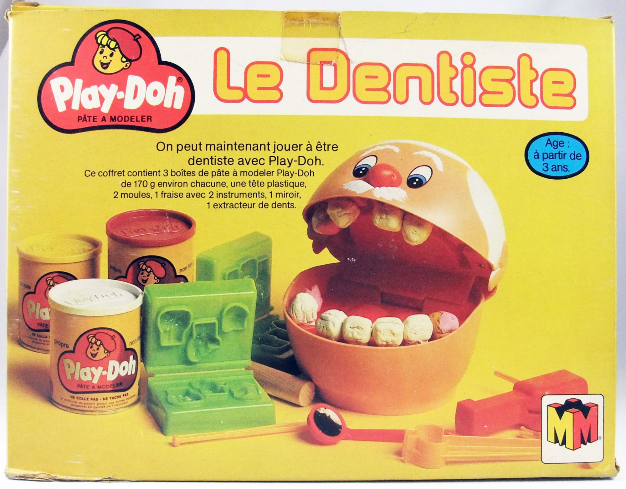 Coffret pâte à modeler le dentiste - Provence Outillage